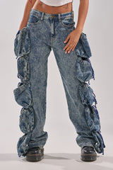 POCKETS FULL OF SUNSHINE DENIM PANT