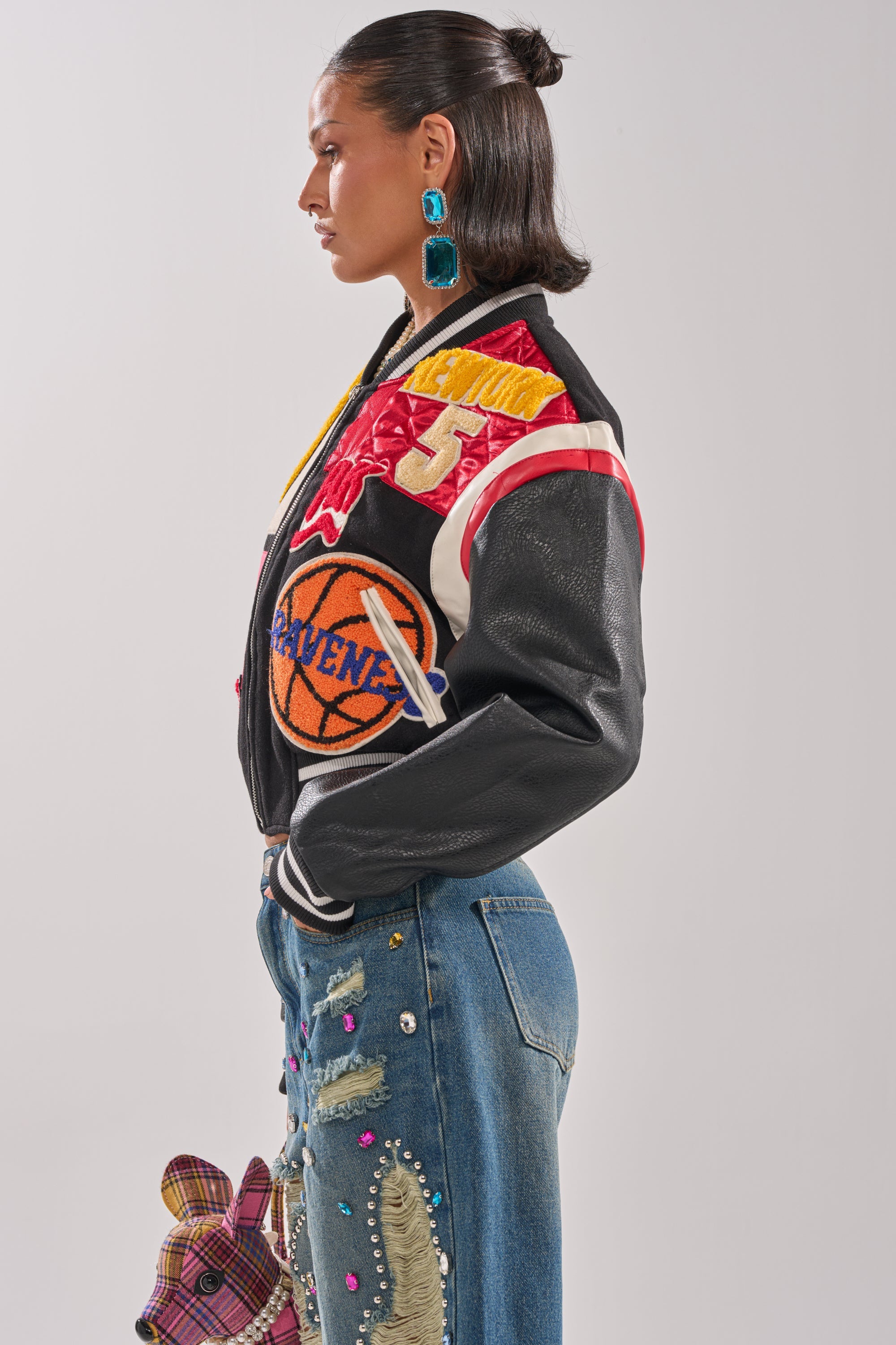 NEW YORK NEW YORK VARSITY BOMBER