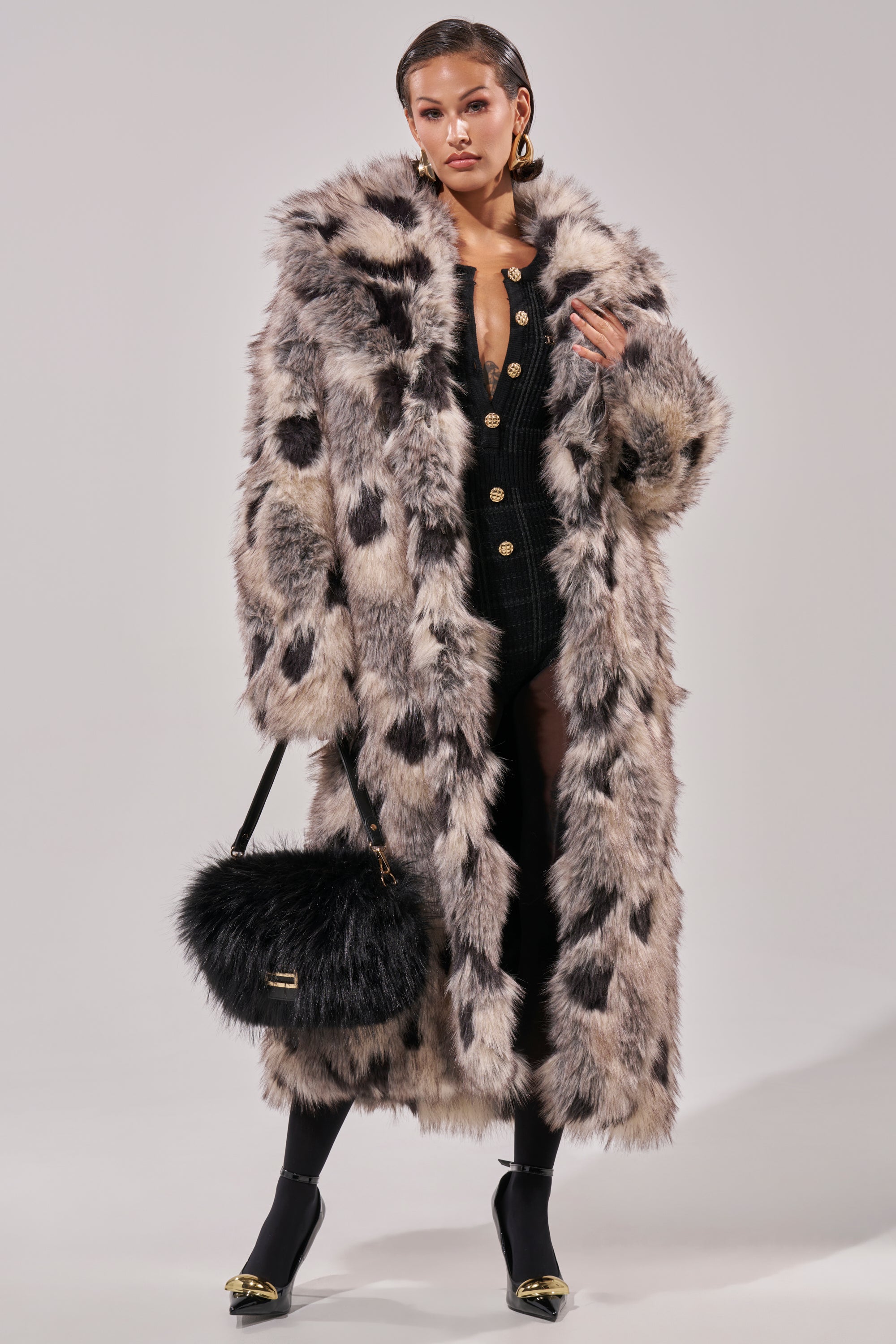 NEW AUSTIN FAUX FUR COAT