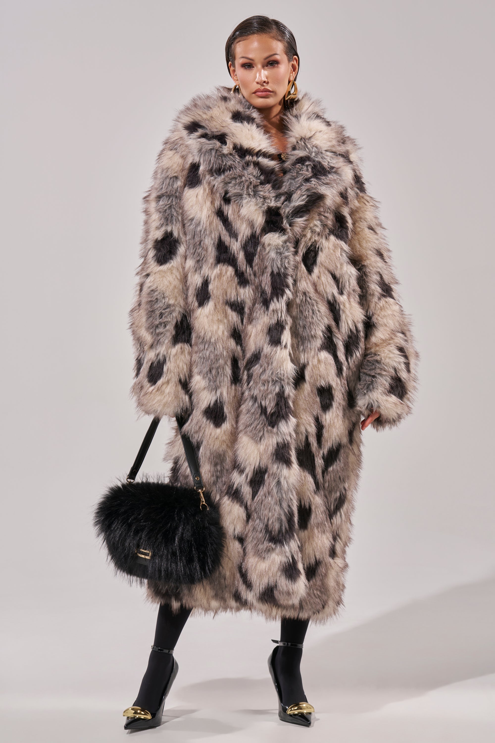 NEW AUSTIN FAUX FUR COAT