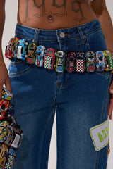 FAST PACED CAR BELT