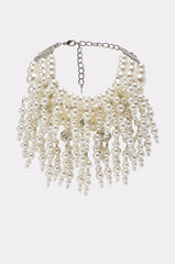 YOURS TRULY PEARL STATEMENT NECKLACE