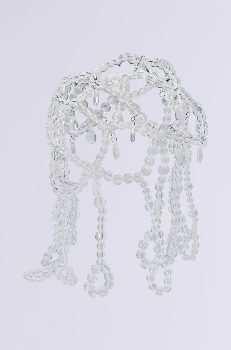 CLEAR TO YOU DRIPPY HEAD PIECE