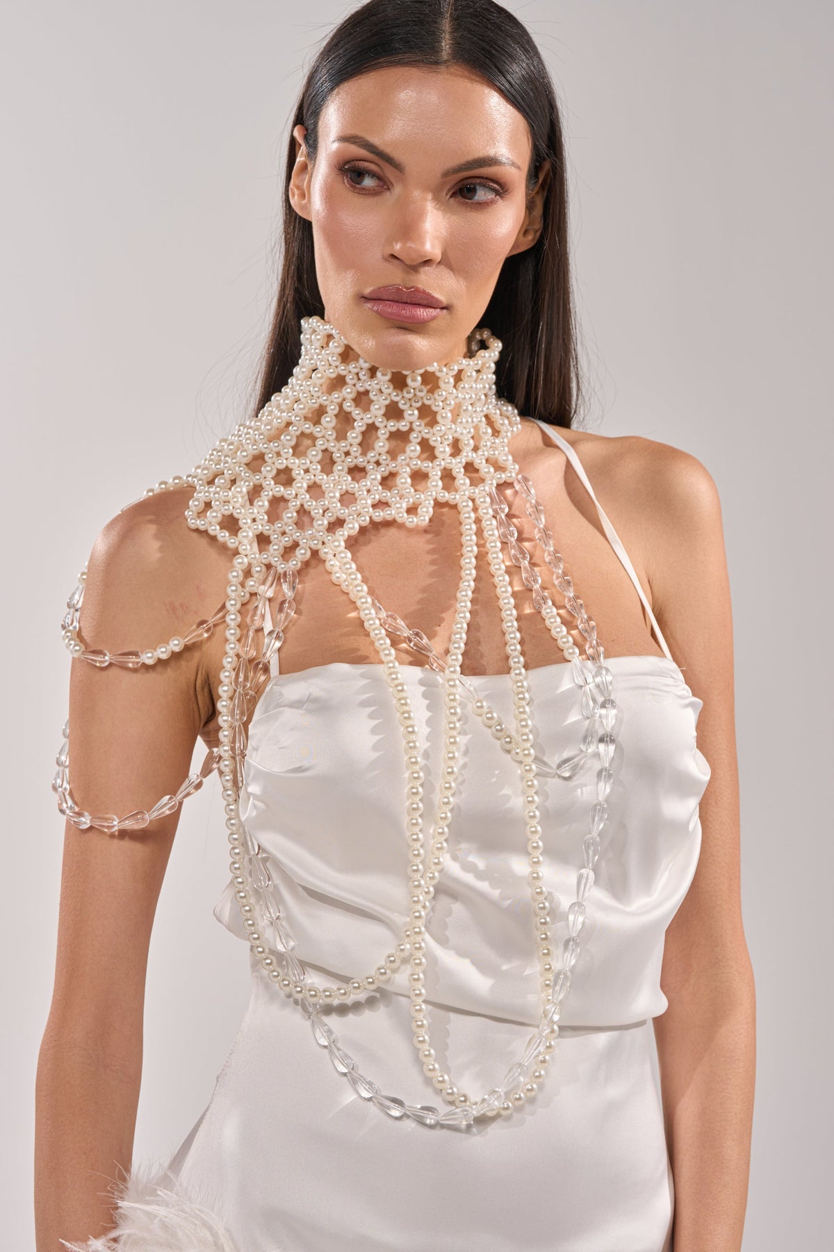 ELEGANCE IS ME STATEMENT NECKLACE