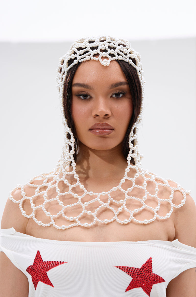ELEGANT VIBES PEARL HEADPIECE