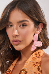 PRETTY IN PINK EARRING
