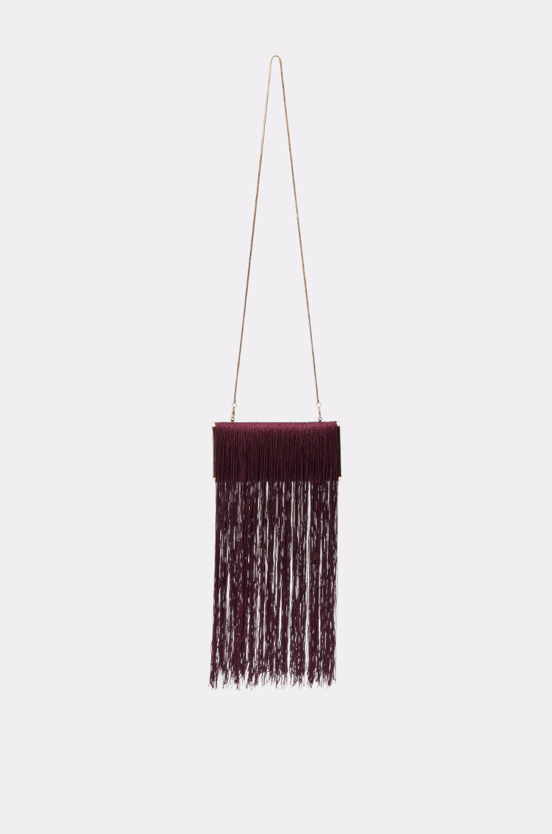 IN THE FRINGE CLUTCH