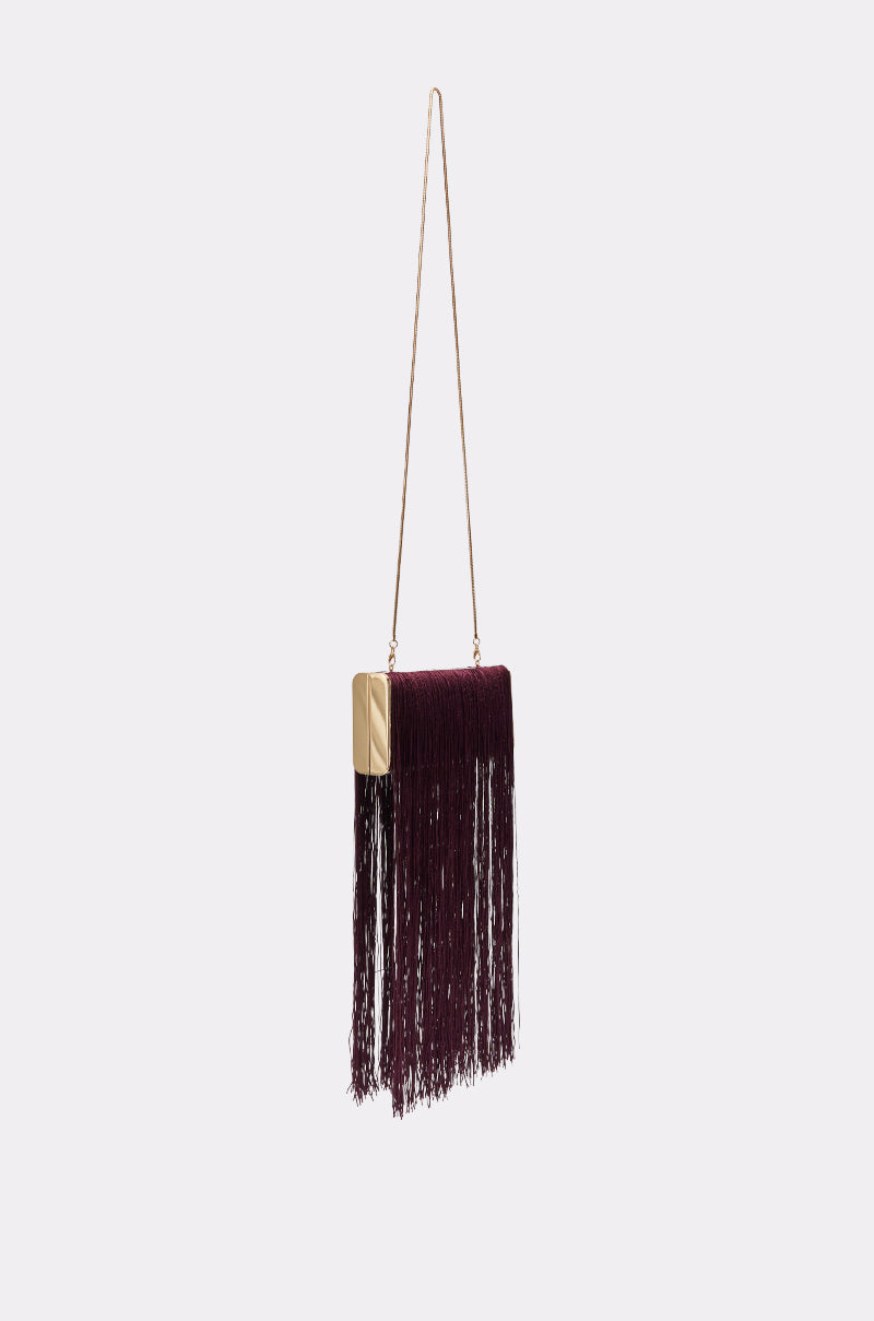 IN THE FRINGE CLUTCH