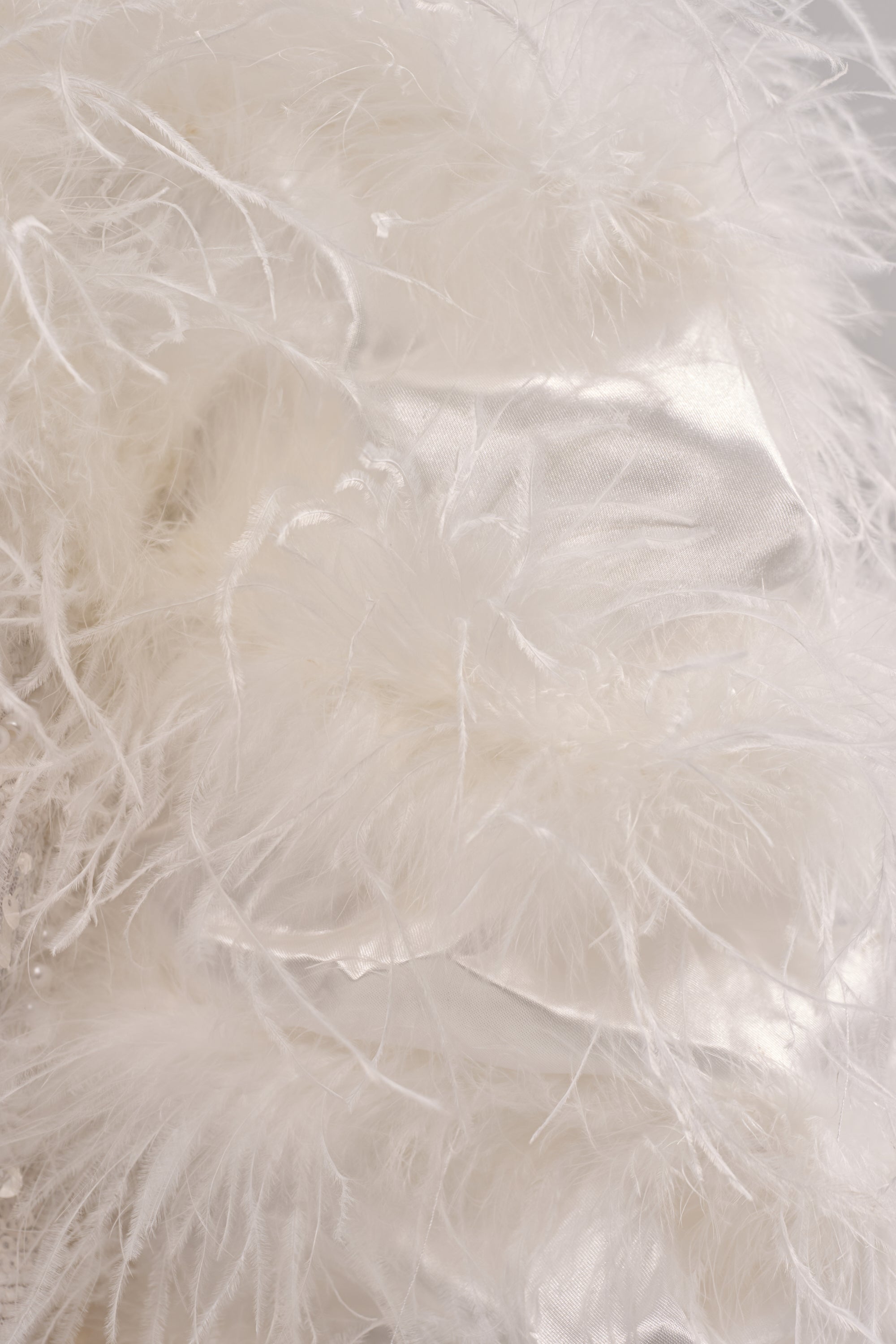 PARK AVE FEATHER BOLERO
