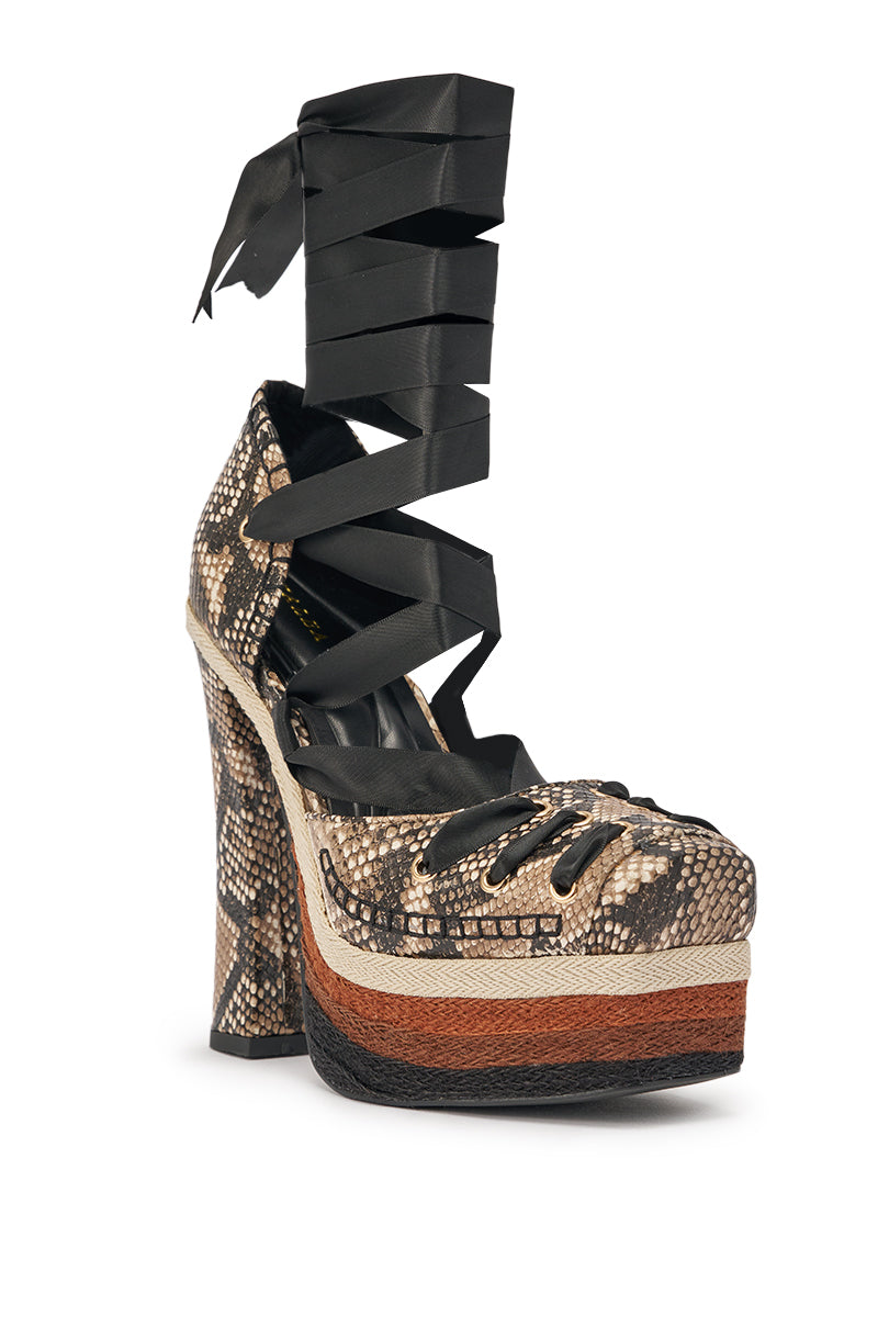 AZALEA WANG FONTEYN SNAKE PLATFORM PUMP