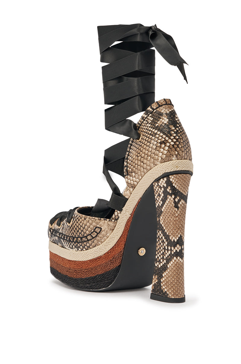 AZALEA WANG FONTEYN SNAKE PLATFORM PUMP