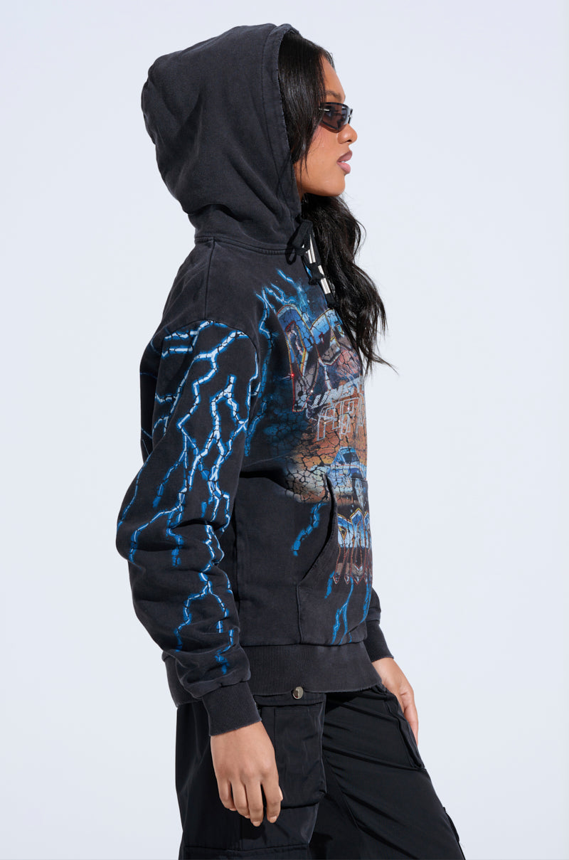 FIRST ROW THUNDERSTRUCK HOODED SWEATSHIRT