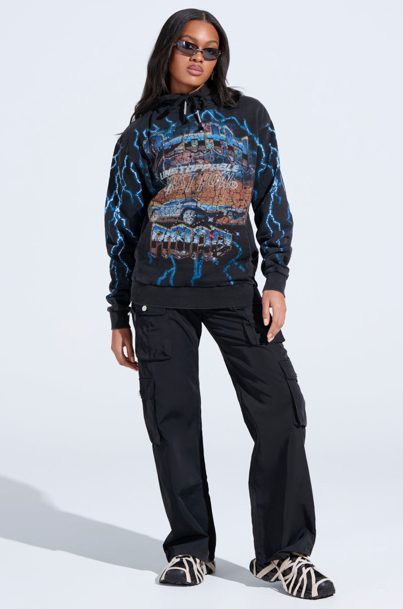 FIRST ROW THUNDERSTRUCK HOODED SWEATSHIRT