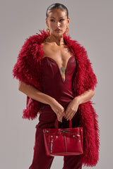 GET CRAZY SHAGGY FAUX FUR SCARF