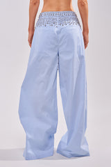 STAR OF THE NIGHT POPLIN TROUSER