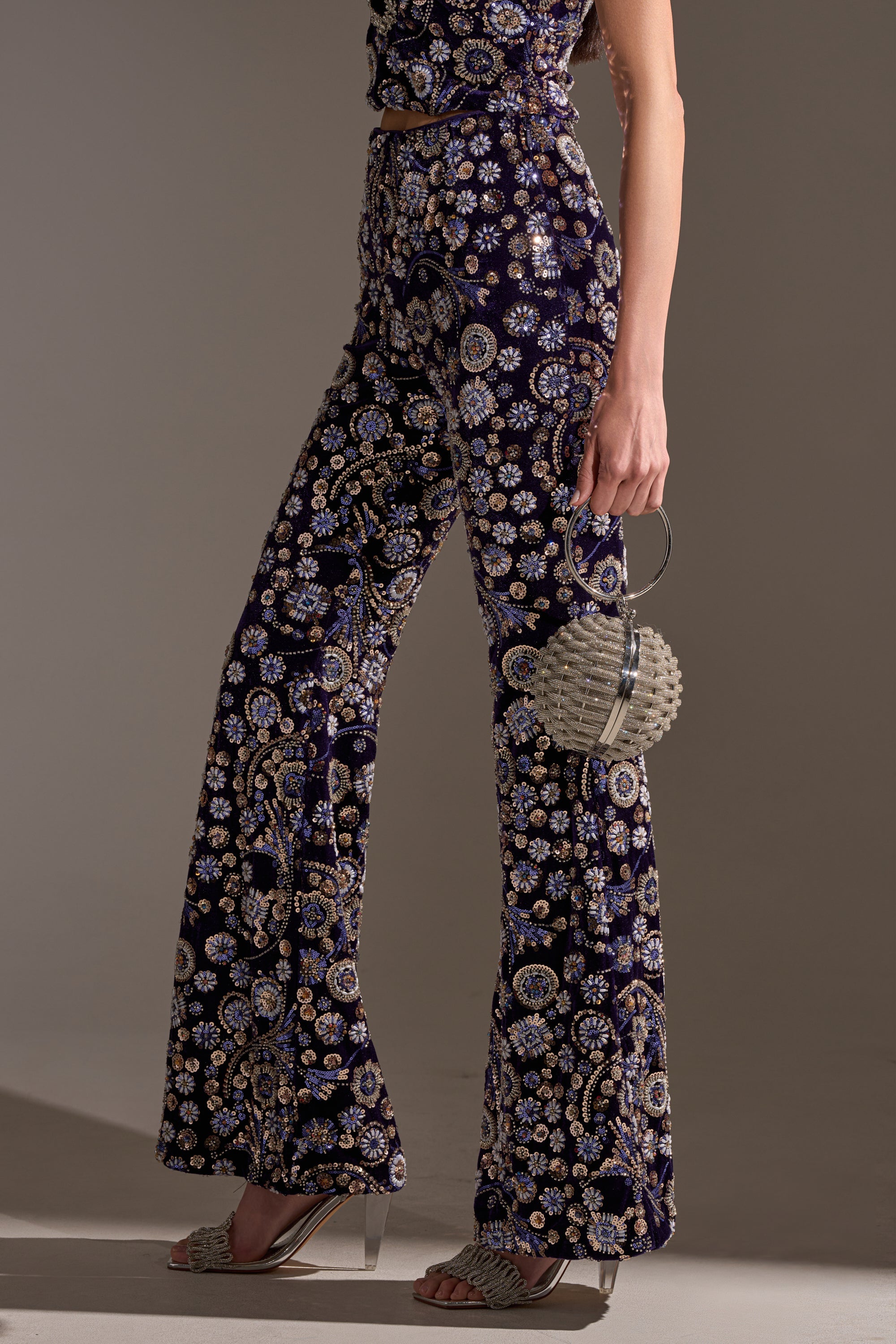 QUEEN OF EVERYTHING RHINESTONE TROUSER