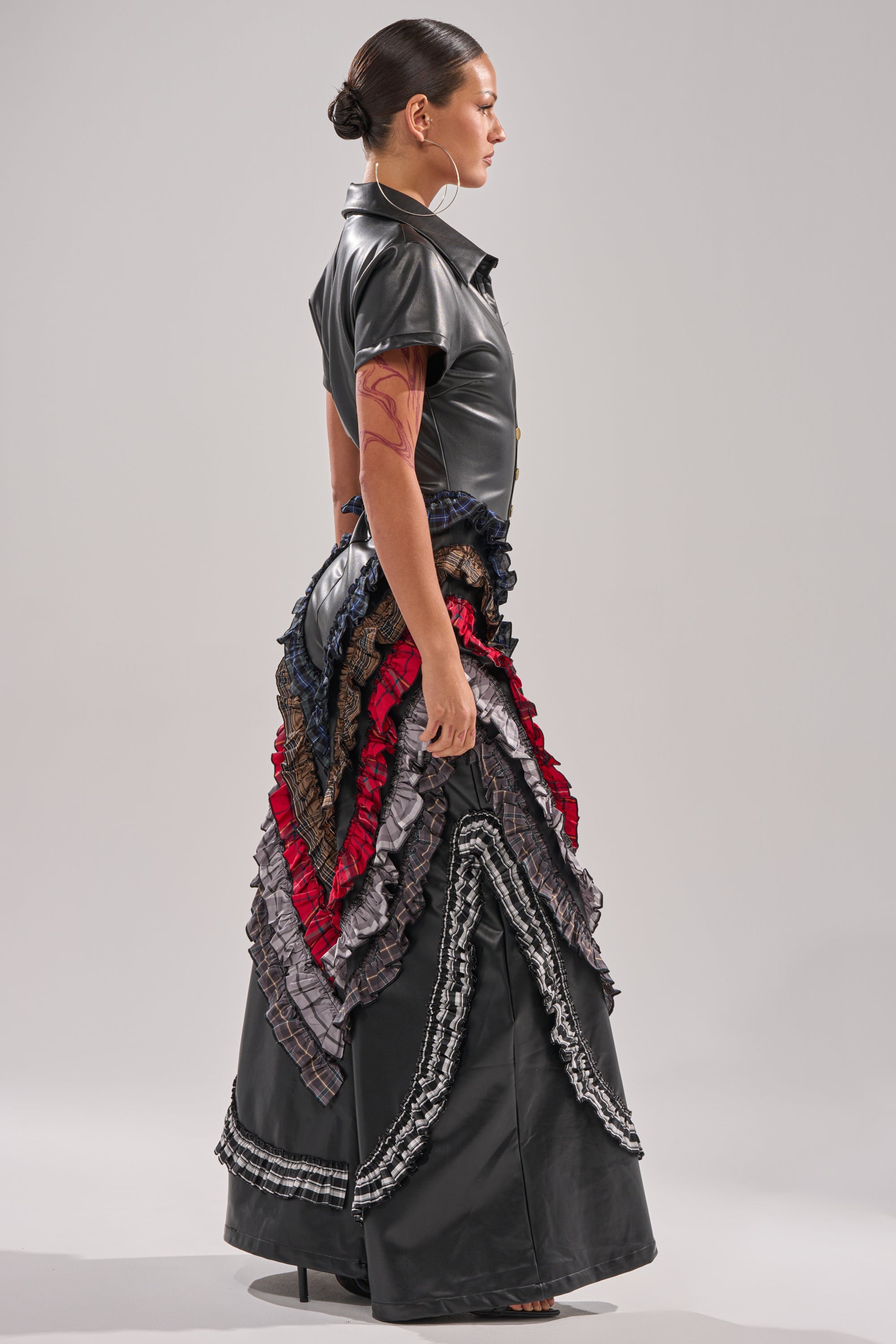 MAIN CHARACTER ENERGY PU JUMPSUIT