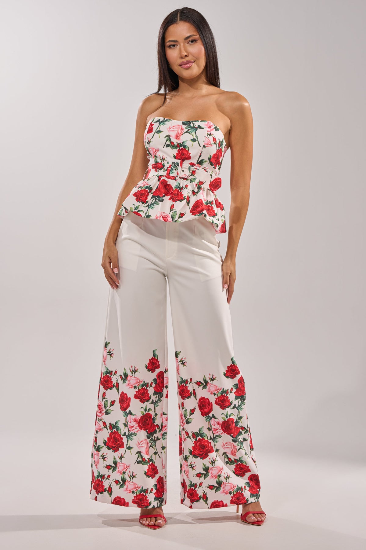 FULL BLOOM FLORAL TROUSER