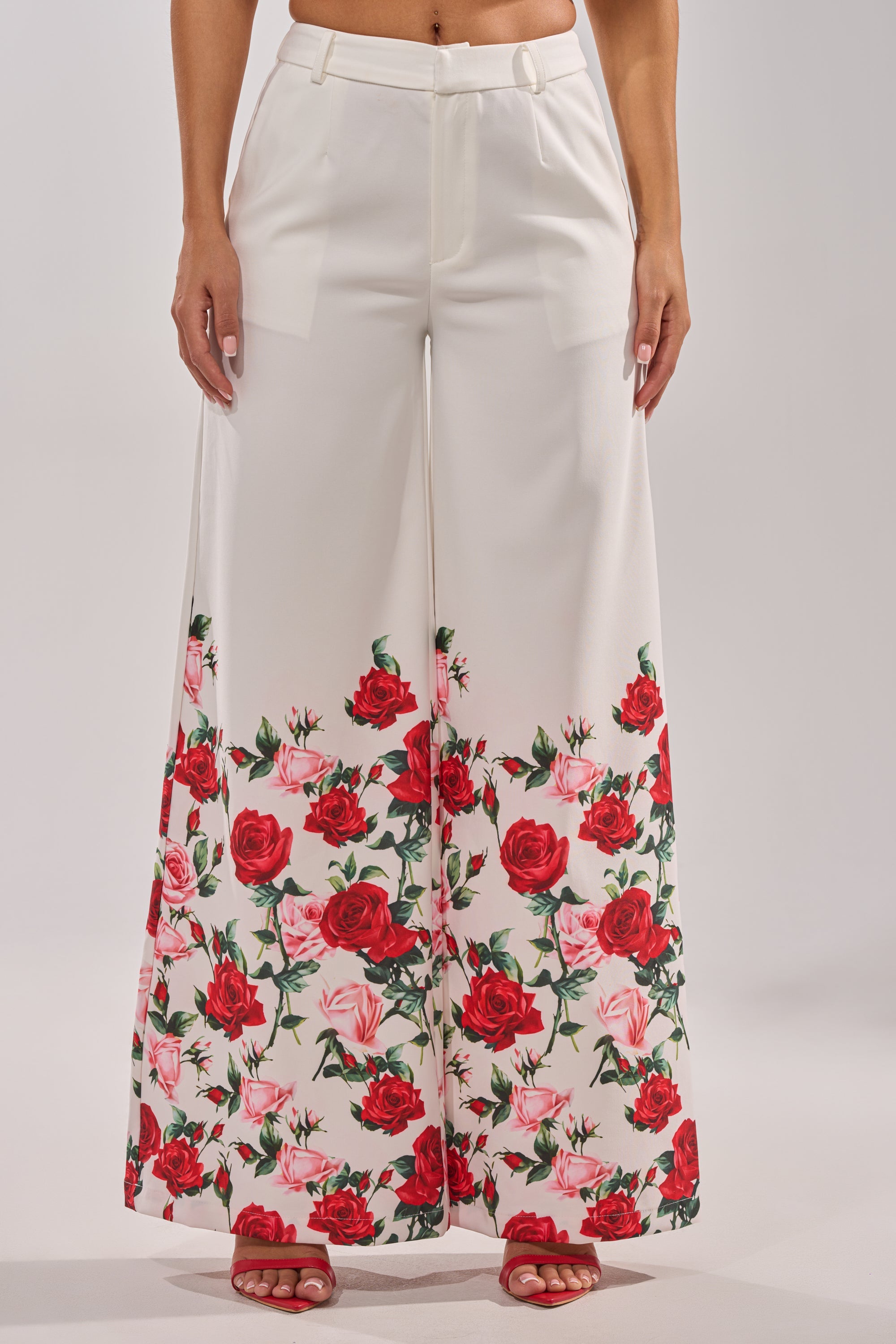 FULL BLOOM FLORAL TROUSER