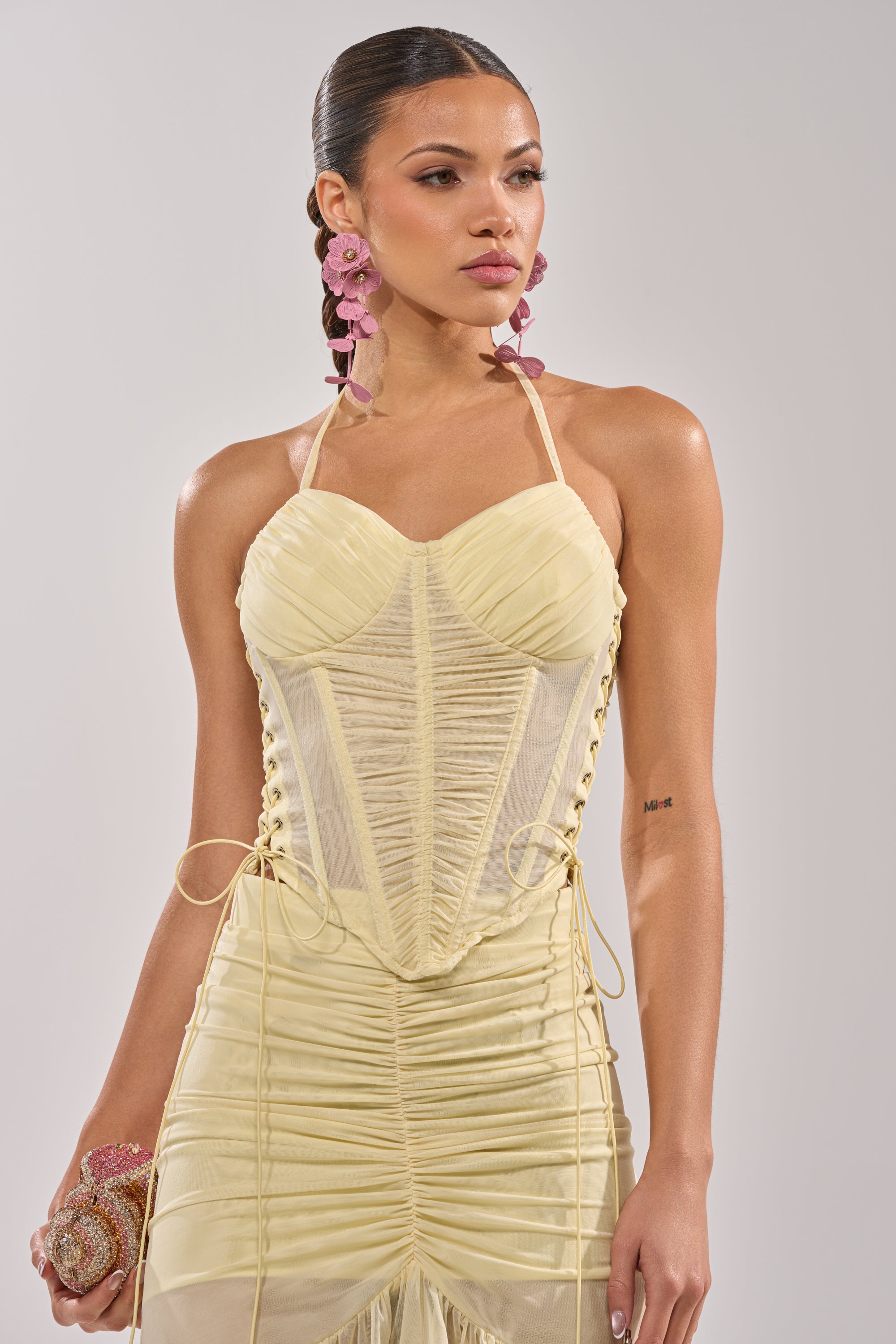 VACA VIBES MESH CORSET