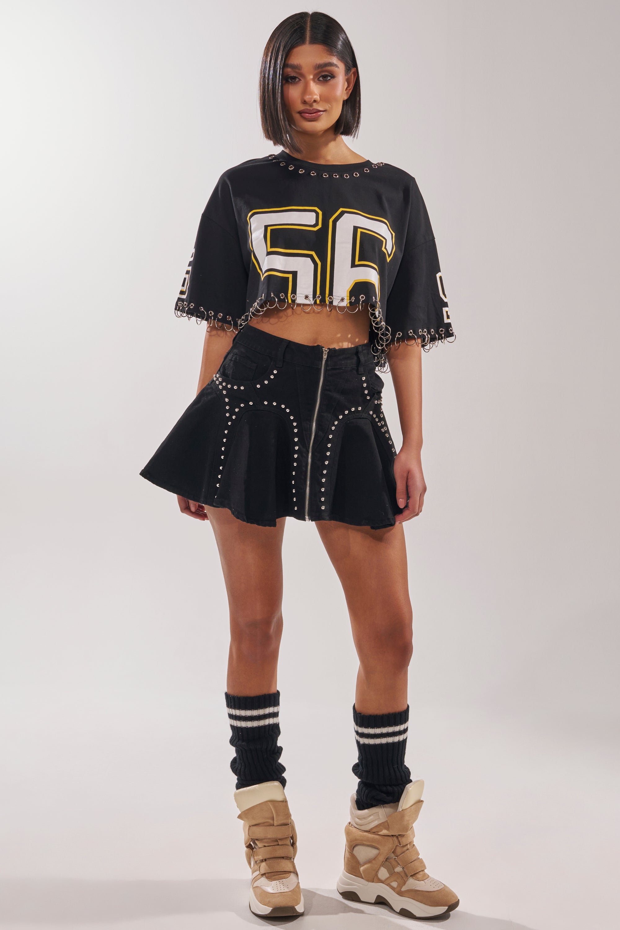 LUCKY ONE CROP TEE