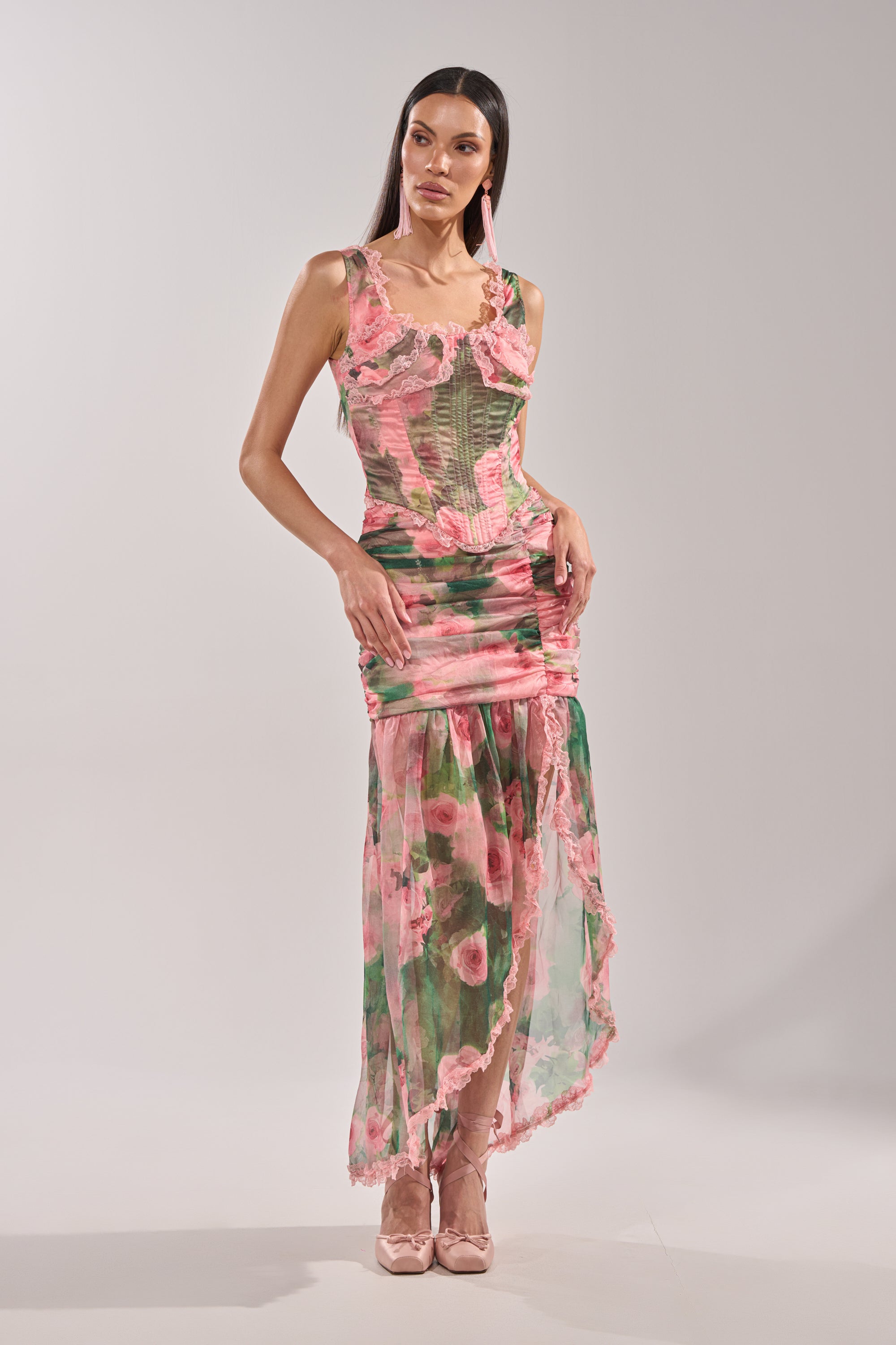 DREAMING FLORAL CORSET