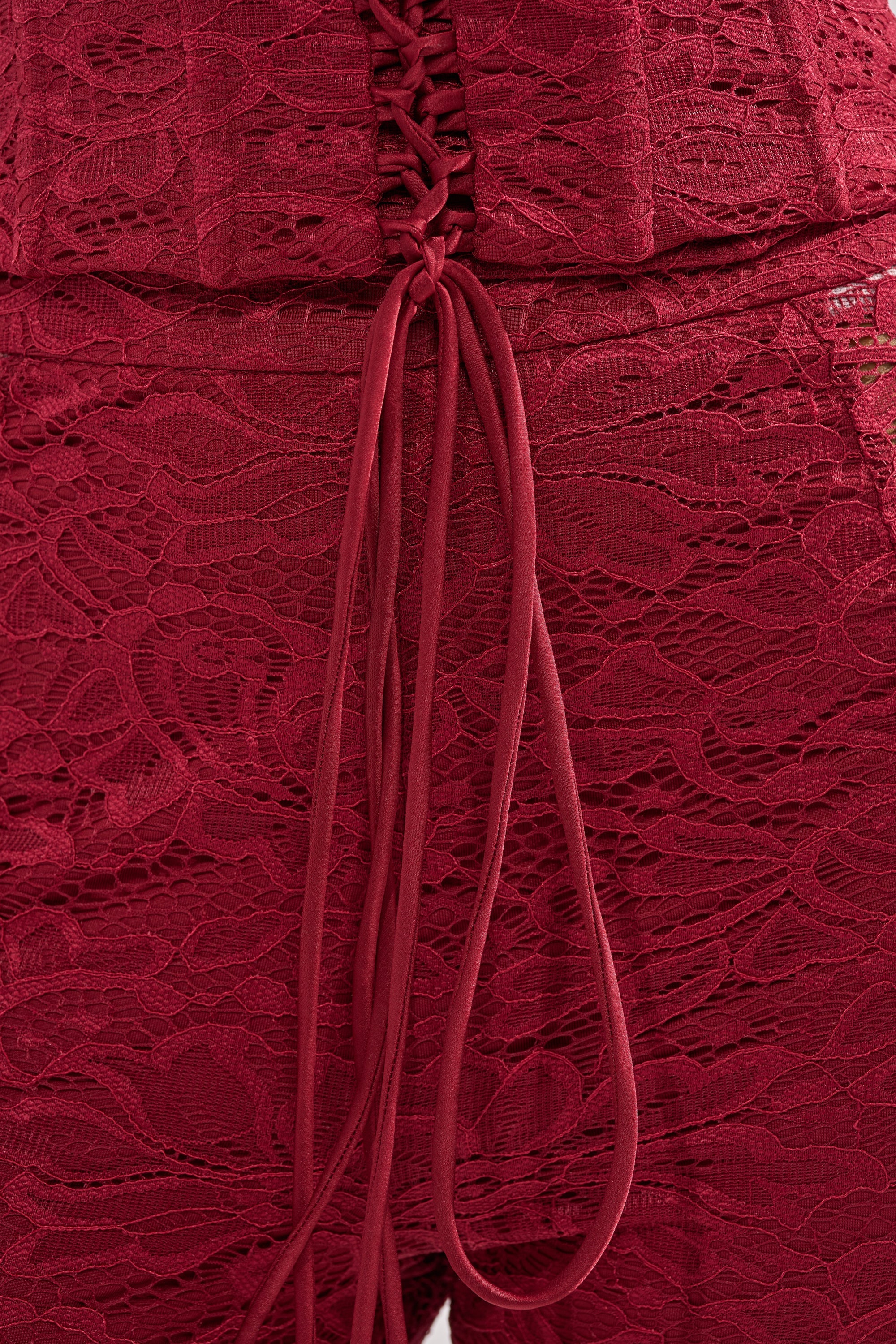 LOVE BOMB LACE CORSET