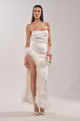 LIGHT AS A FEATHER MAXI DRESS