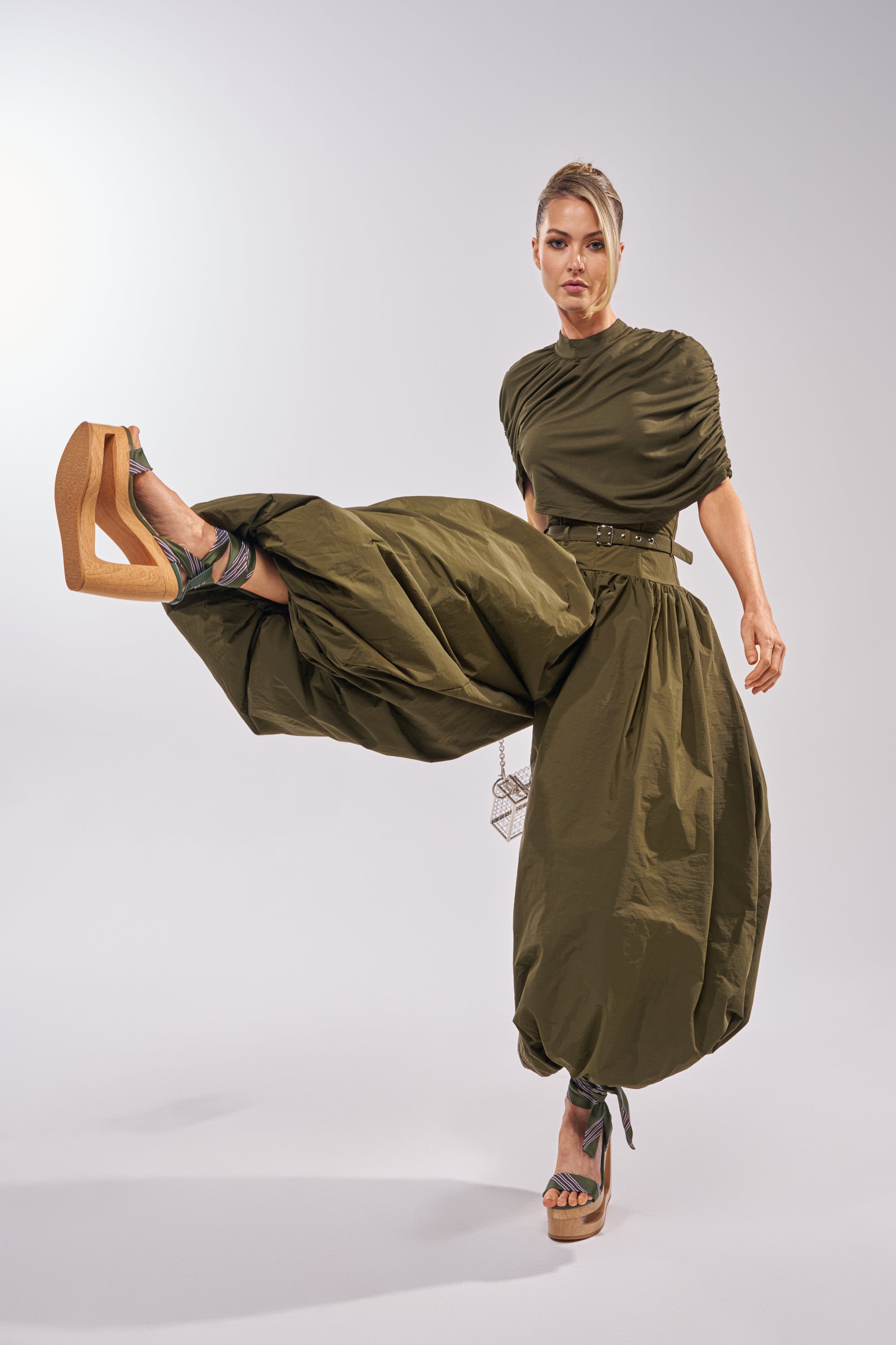 SPIN ME AROUND POPLIN JUMPSUIT