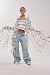 SOMETHING LIGHT FRINGE TOP