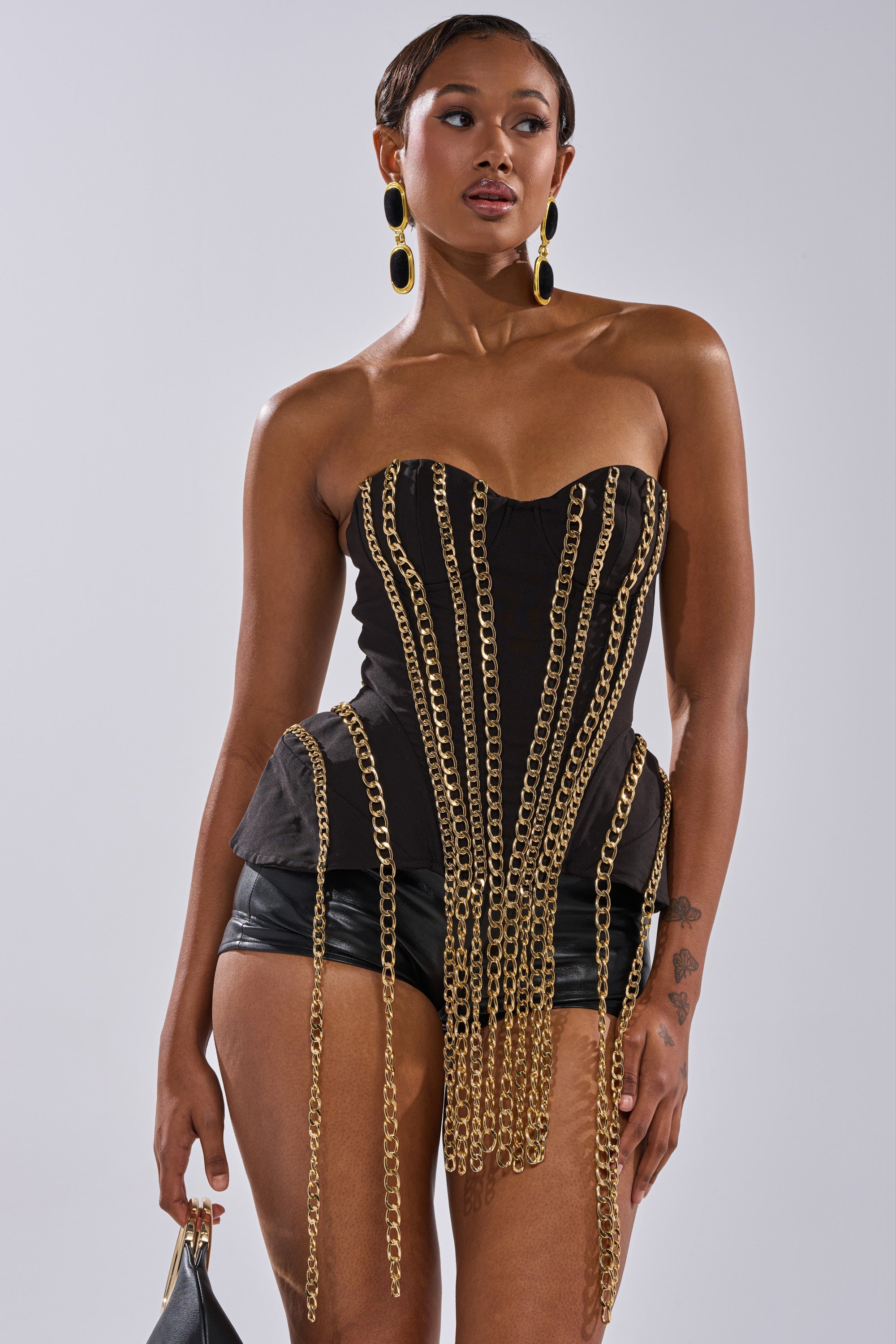 CHAINED DOWN CORSET