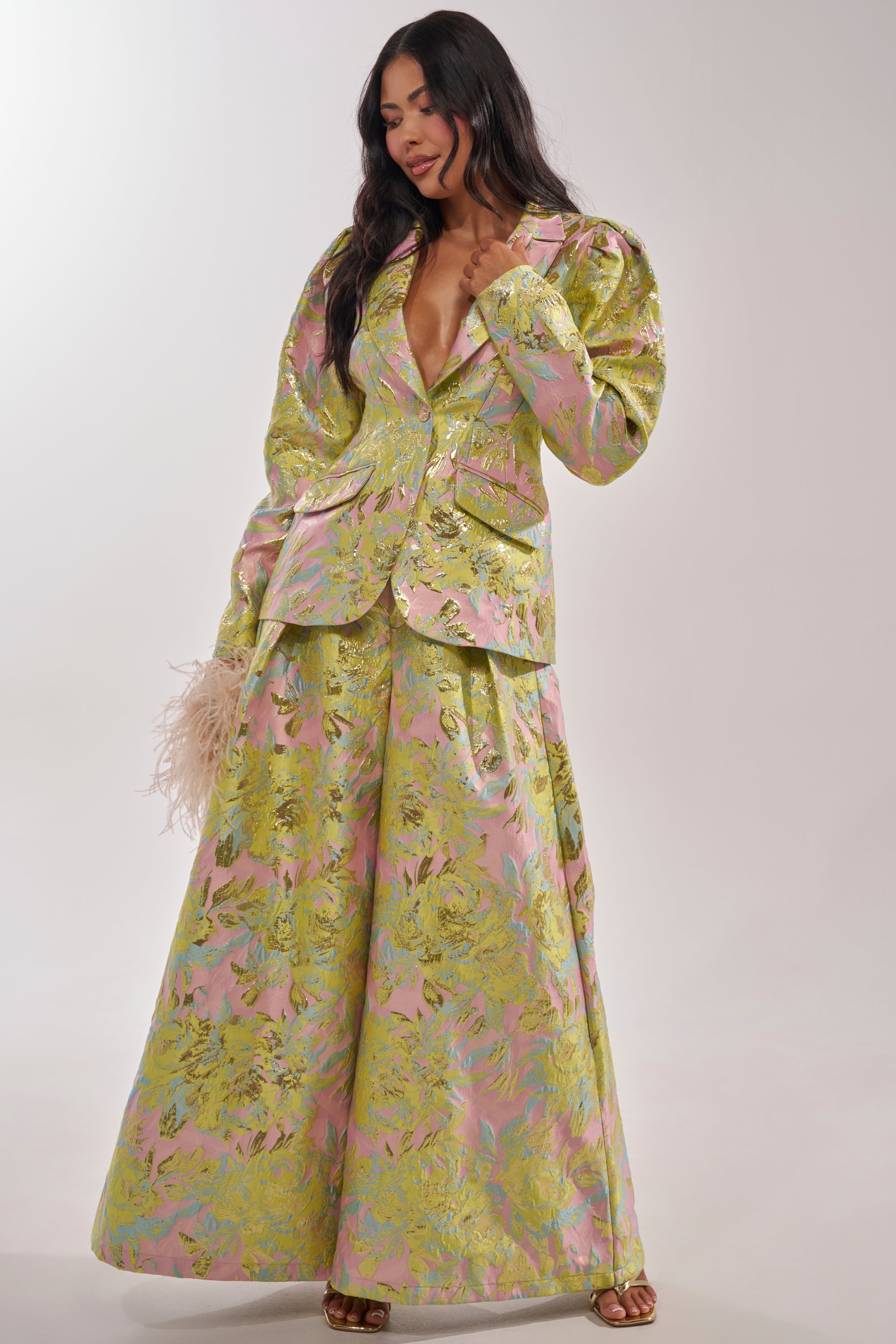 LUCY BROCADE BLAZER