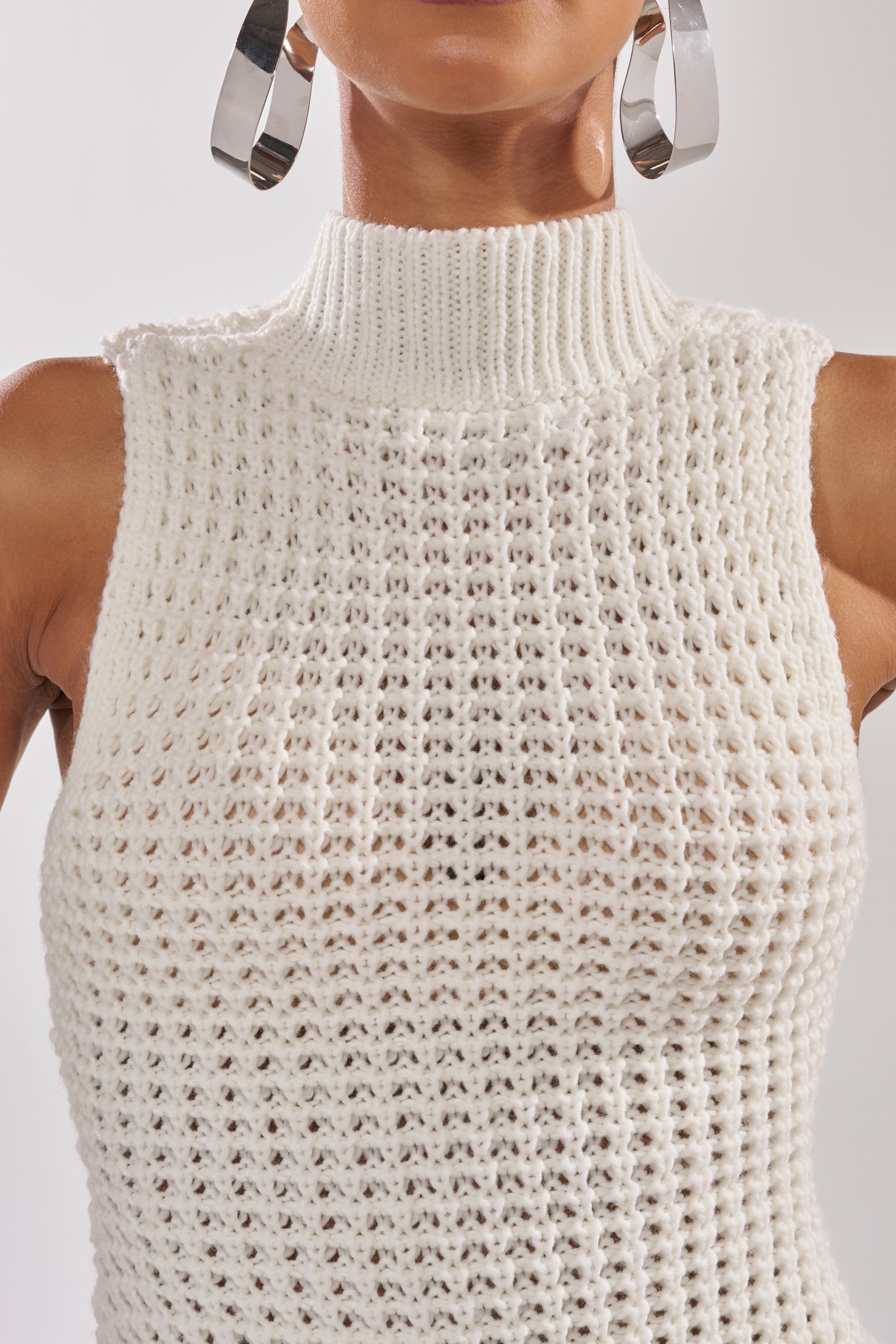 CROCHET CUTIE MINI DRESS
