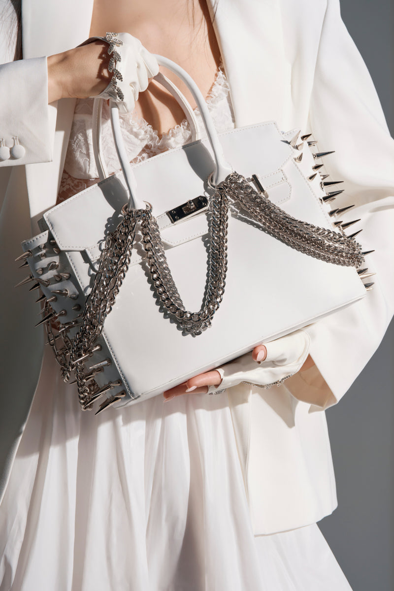 STAY BLESSED SPIKE PURSE