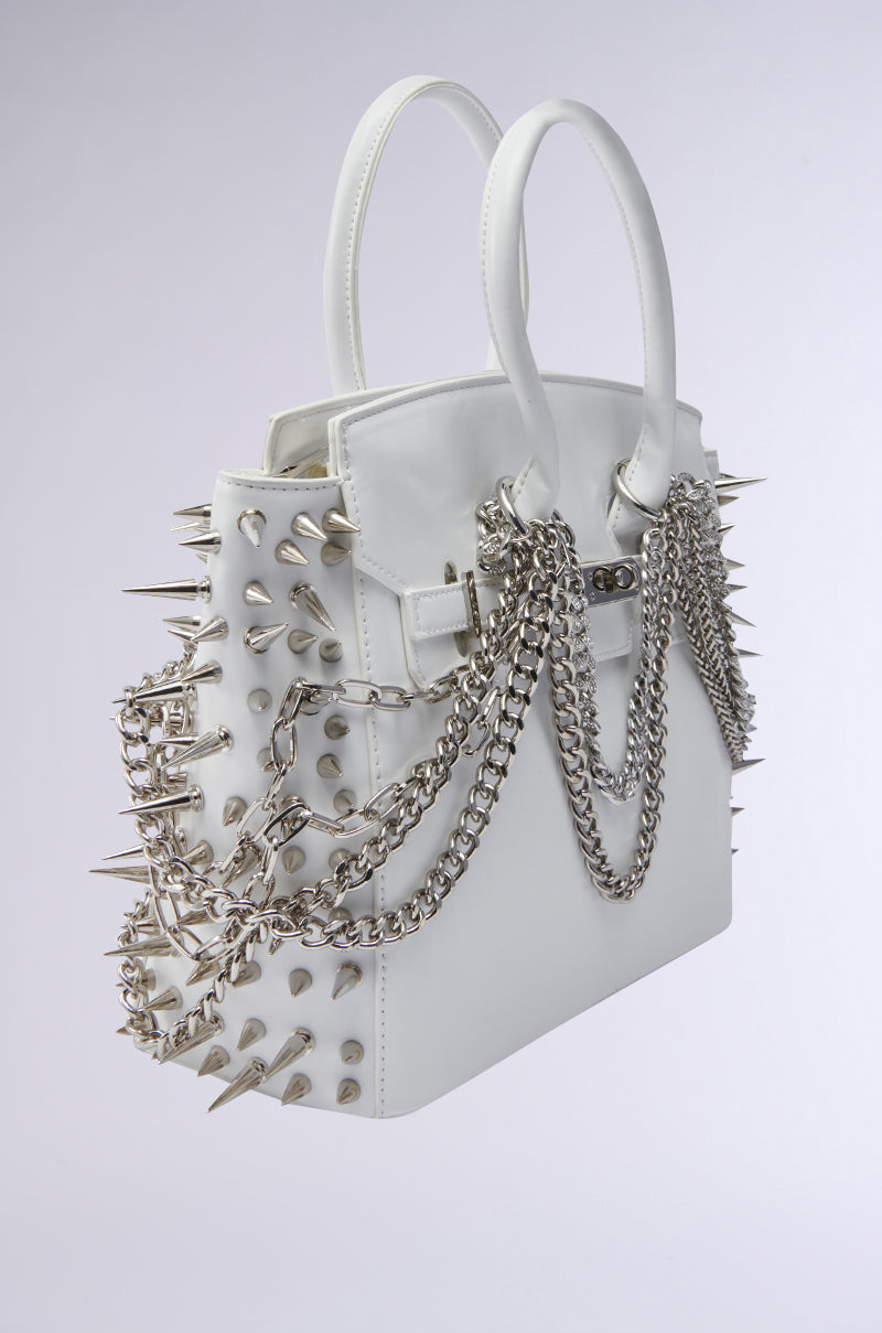 STAY BLESSED SPIKE PURSE
