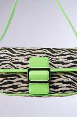I LIKE IT WILD ZEBRA BAG