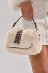 TO ASPEN FAUX FUR PURSE