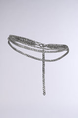 CHAINED TO THE RHYTHM BELT IN SILVER