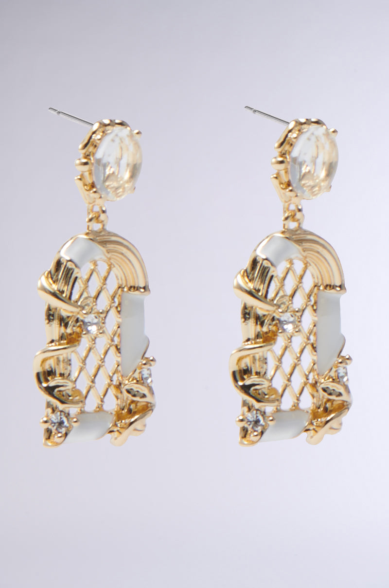 OUTTA THE WAY GOLD EARRING