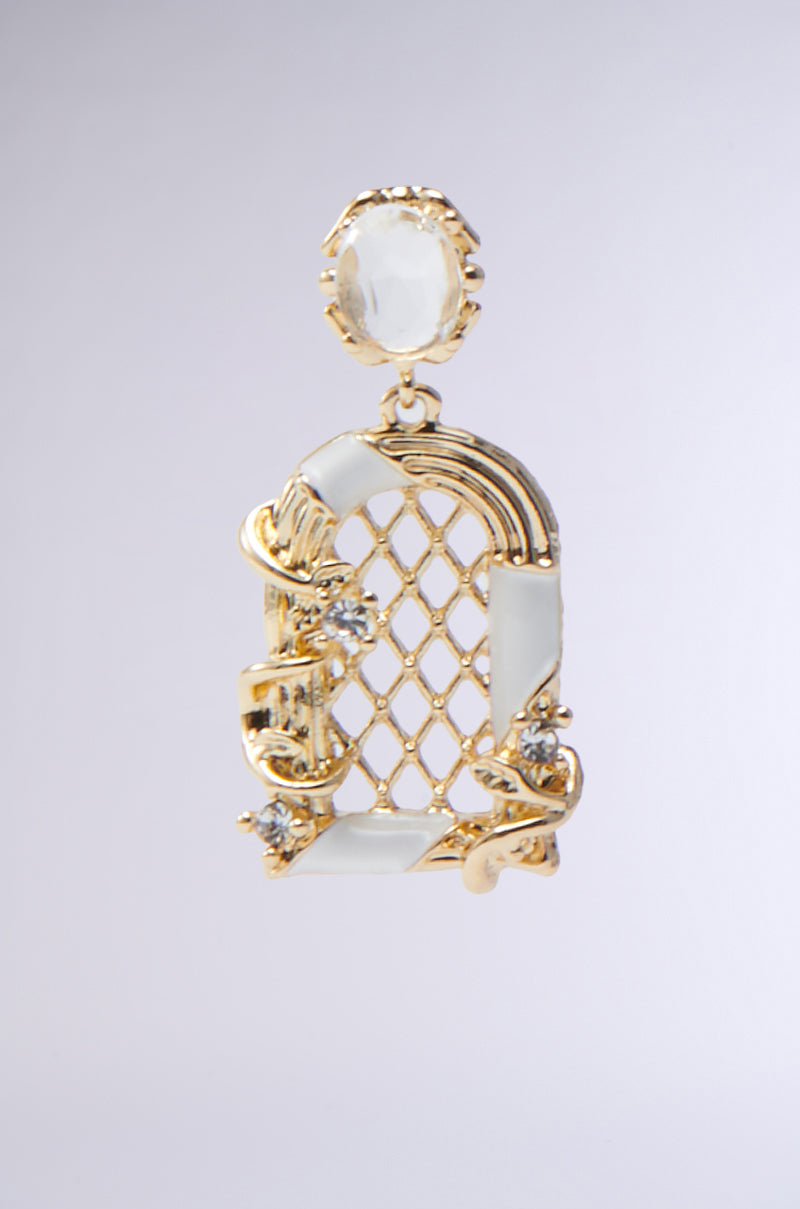 OUTTA THE WAY GOLD EARRING