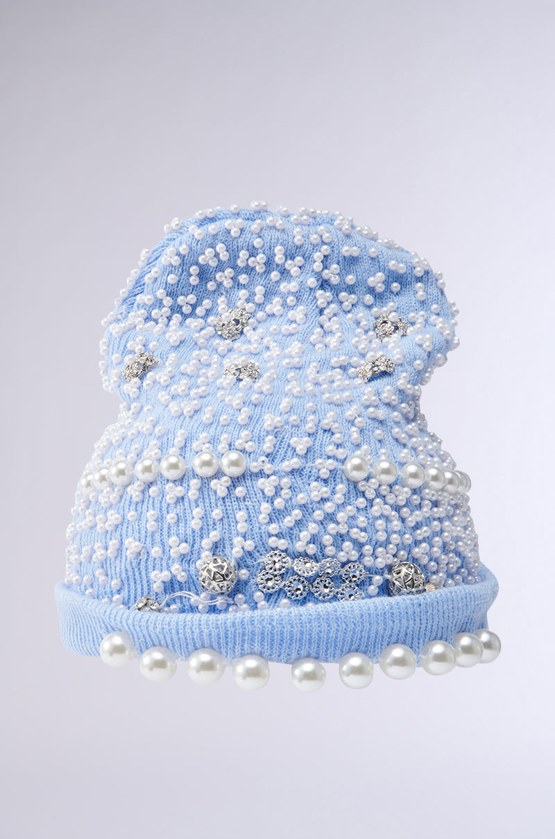 IT GURL EMBELLISHED BEANIE