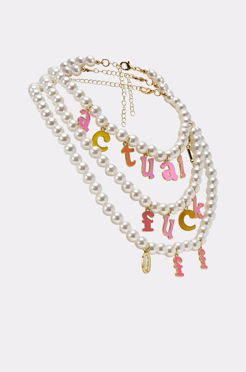I SAID WHAT I SAID NECKLACE