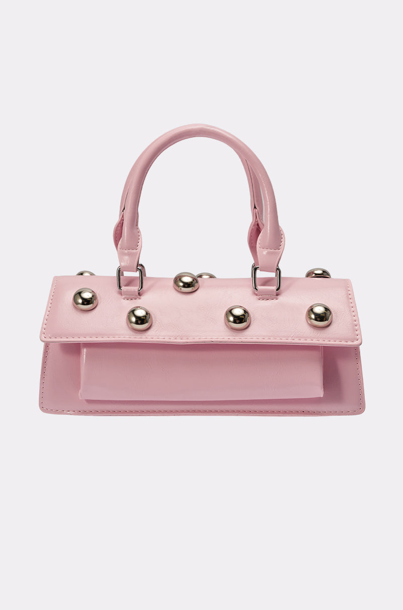 PERRI DOME EMBELLISHED PURSE