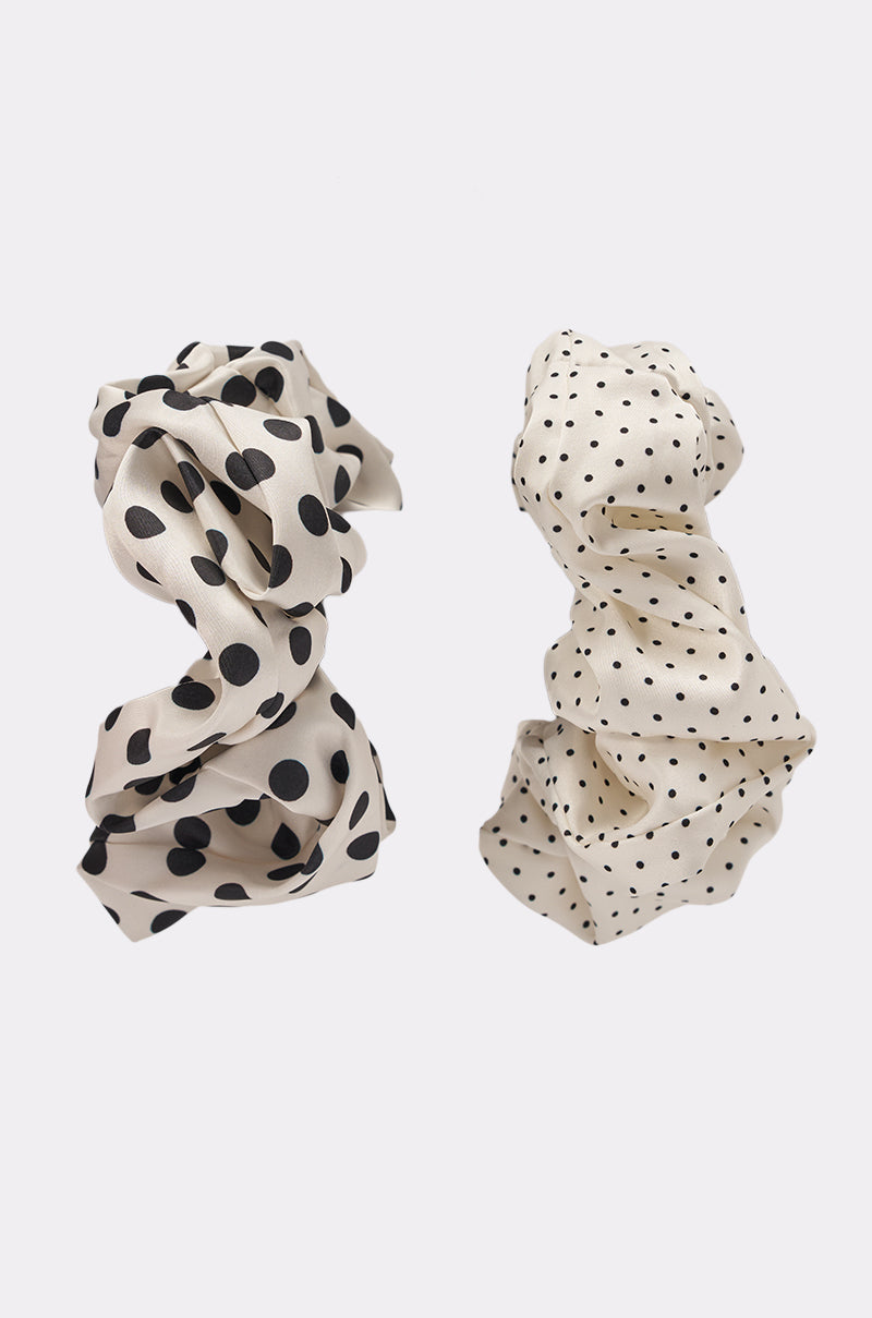 POLKA DOT IT SCRUNCHIE SET