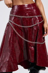 SILVER LINING CHAIN BELT