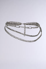 SILVER LINING CHAIN BELT