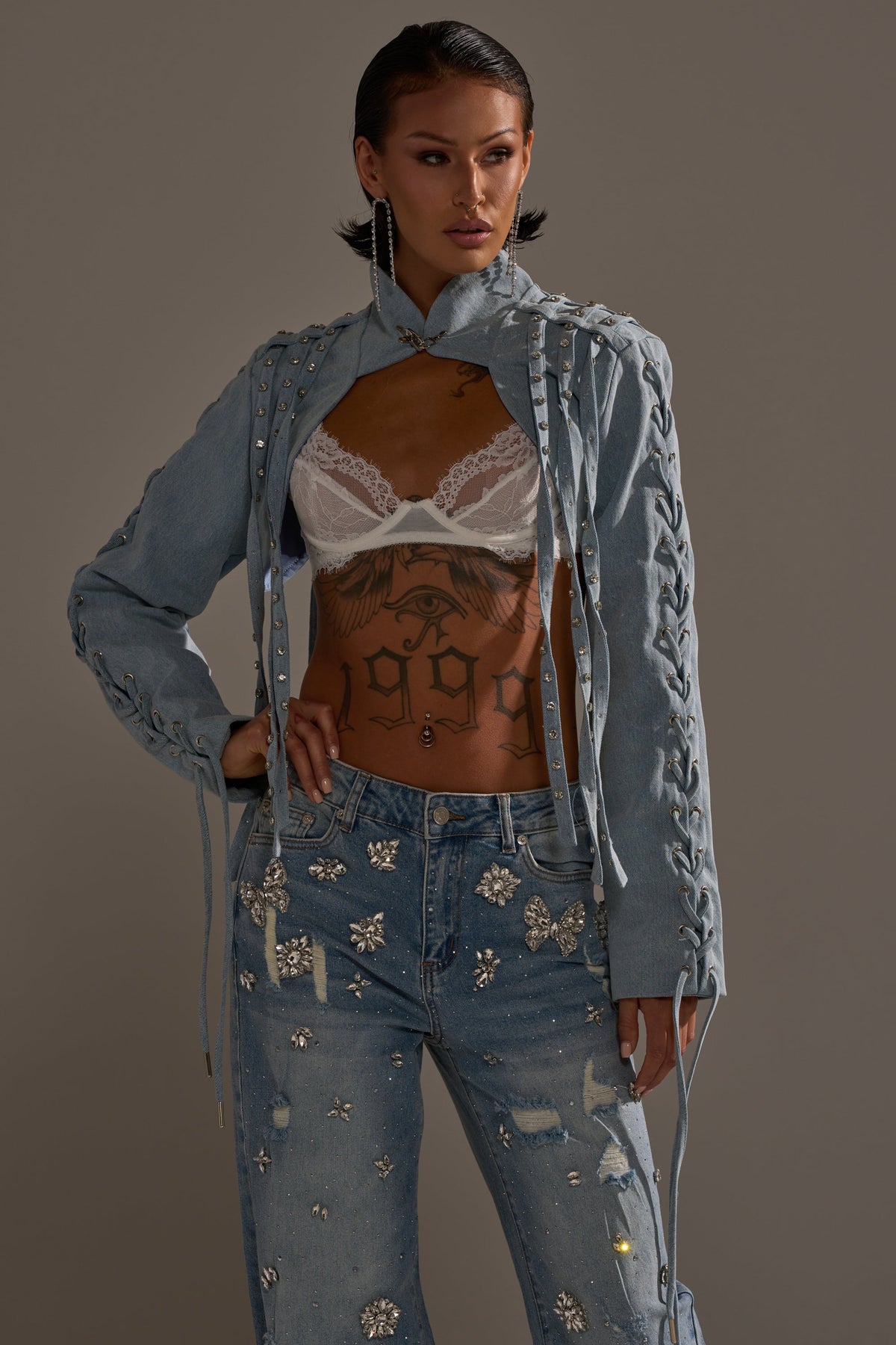 IMPULSIVE DENIM BOLERO