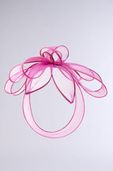 TO THE RACES FASCINATOR IN PINK