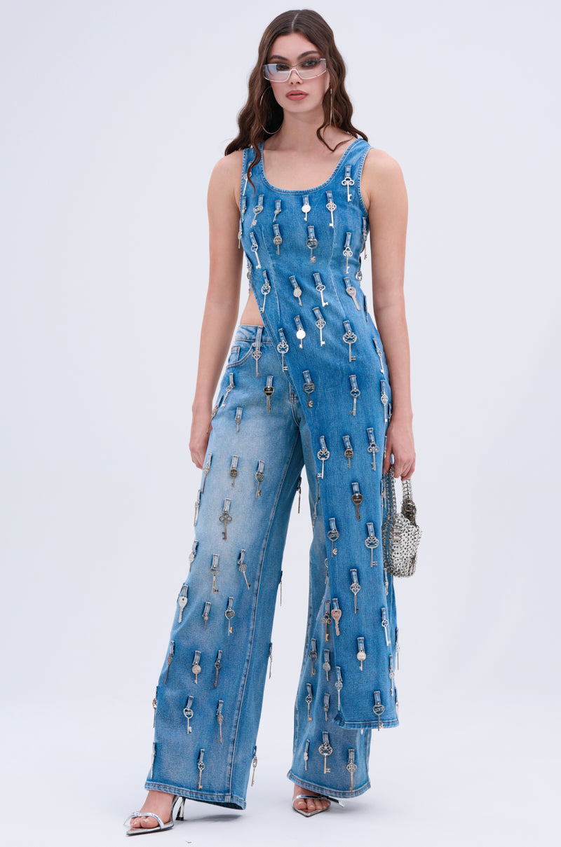 KEY TO THE CITY RELAXED FIT JEANS