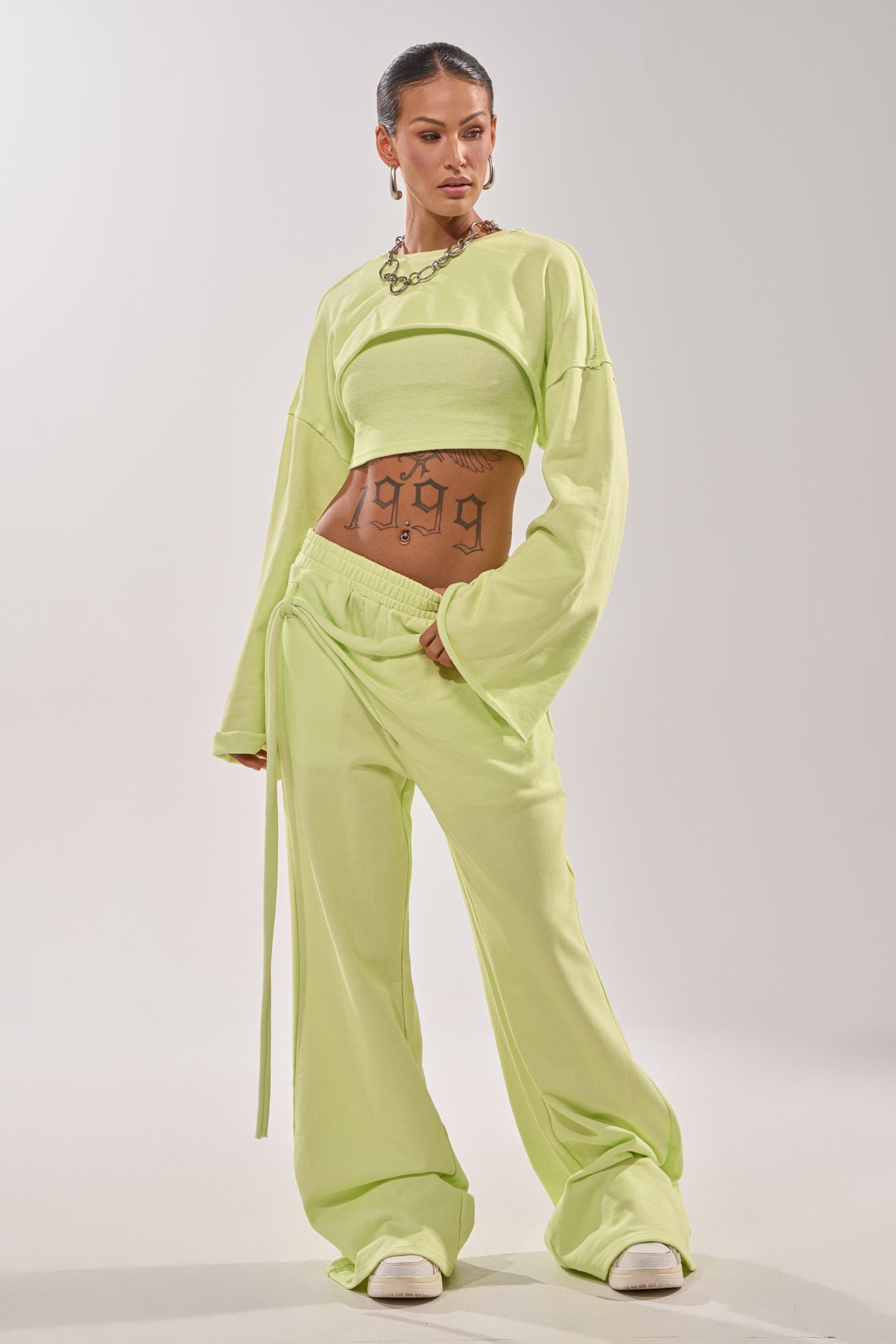 TRY ME BABY WIDE LEG JOGGER